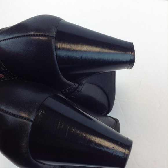 Eurostep 'Gabrielle' Black Retro Rockabilly Pin-up Heels - Picture 14 of 16